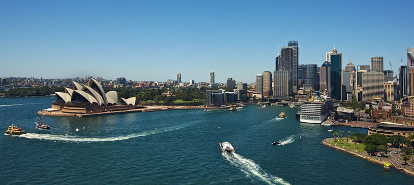 Circular Quay from Sydney Harbour Bridge 2015 02 9