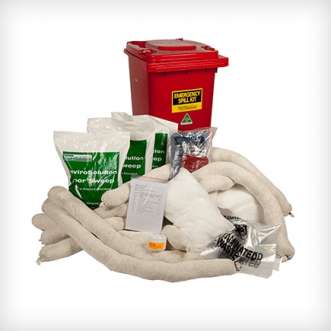 oil and fuel kit PPE 240 litre wheelie bin