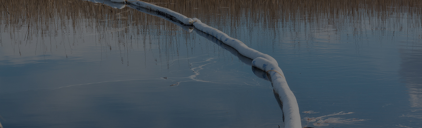 Oil Spill Equipment Containment Booms Oil Absorbent Booms Header 1440x440