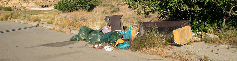 medical waste hazardous roadside